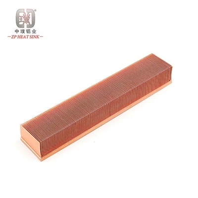 Skived Copper Finned jahutusradiaator